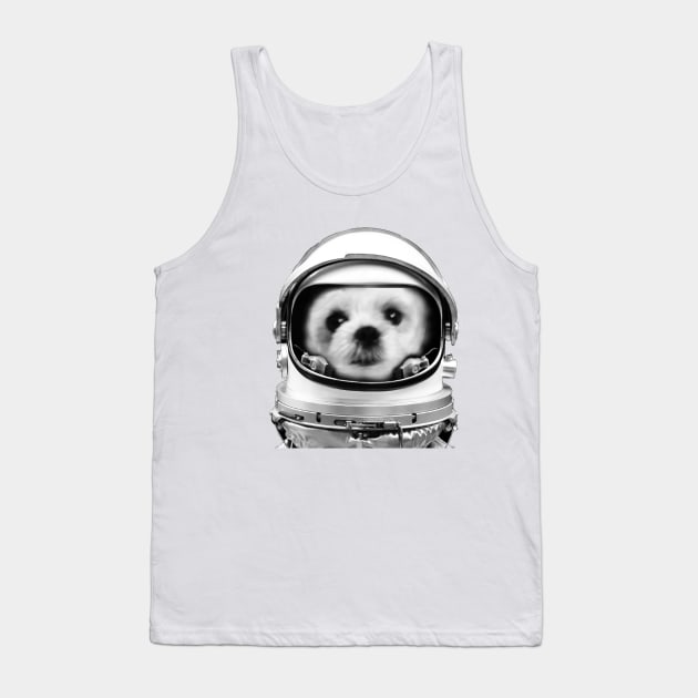 Shih-Tzu-naut Tank Top by Spikeani